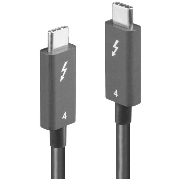 LINDY Thunderbolt-kabel Thunderbolt 4 Thunderbolt (USB-C) stekker 2.00 m Meerdere kleuren 31121