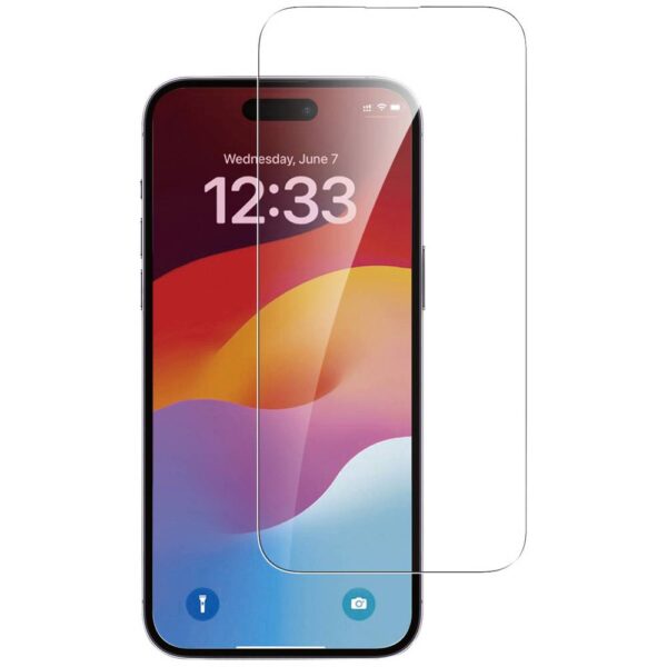 4Smarts Second Glass 540597 Screenprotector (glas) Apple iPhone 15 Pro Max 1 stuk(s) Krasvast