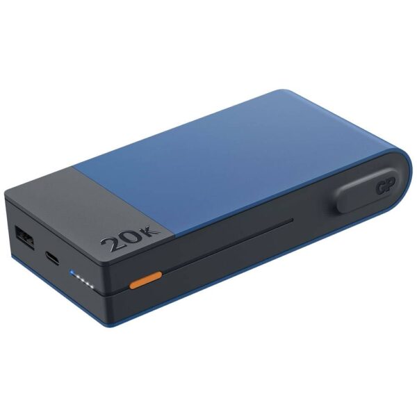 GP GPPBM20BBLMSR907 Powerbank 20000 mAh USB PD Li-ion Blauw
