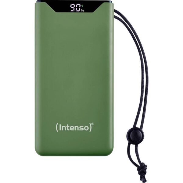 Intenso F20000 Powerbank 20000 mAh Quick Charge, USB PD LiPo USB-A, USB-C Groen