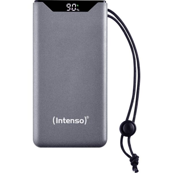 Intenso F20000 Powerbank 20000 mAh Quick Charge, USB PD LiPo USB-A, USB-C Grijs