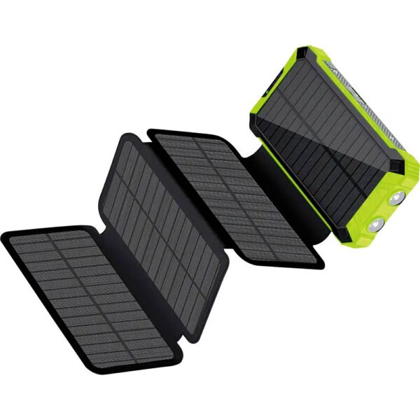 RealPower REALPOWER PB-20000 Solar Powerbank 20.000 mAh Groen