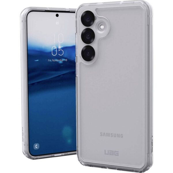 Urban Armor Gear Plyo Backcover Samsung Galaxy S25+ Transparant Inductieve lading, Stootbestendig