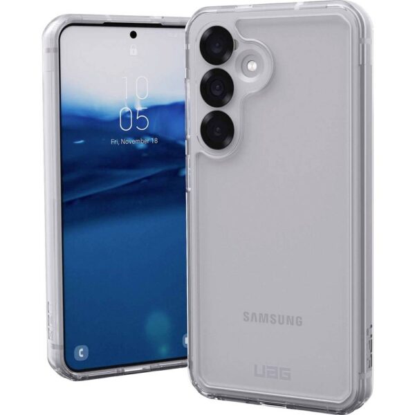 Urban Armor Gear Plyo Backcover Samsung Galaxy S25 Transparant Inductieve lading, Stootbestendig