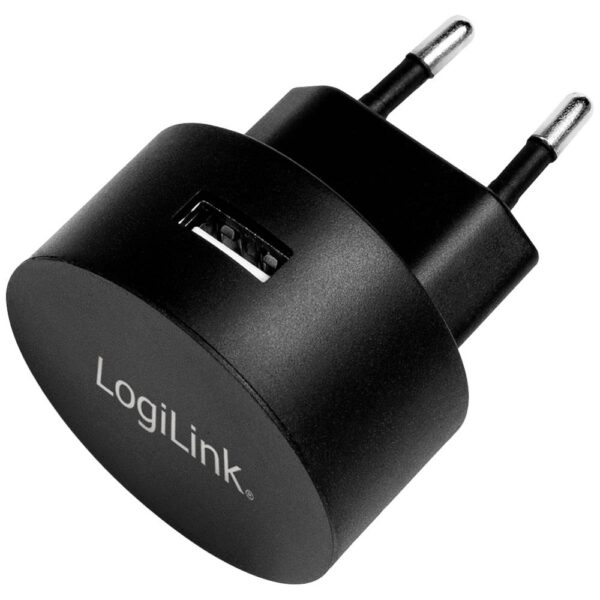 LogiLink Ladegerät USB-oplader 10.5 W 1x USB-A Zwart Binnen