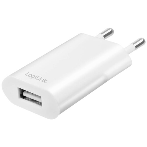 LogiLink PA0093B USB-oplader 5 W 1x USB-A Wit Binnen