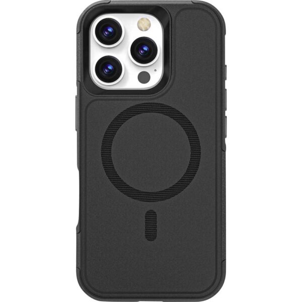 4Smarts Defend Case Cover Apple iPhone 16 Pro Zwart Stootbestendig