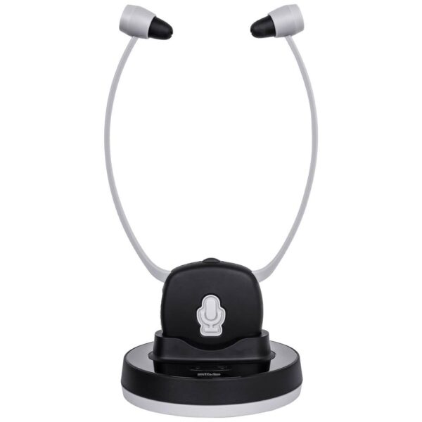 Silva Schneider DH 9600 In Ear oordopjes Radiografisch Stereo Zwart/grijs Volumeregeling, Microfoon uitschakelbaar (mute) HiFi