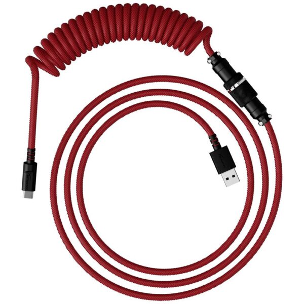 HyperX USB-C-kabel USB-A stekker, USB-C stekker Rood, Zwart 6J677AA