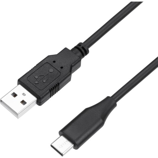 Perixx USB-kabel USB 2.0 USB-A stekker, USB-C stekker 1.00 m Zwart 11796