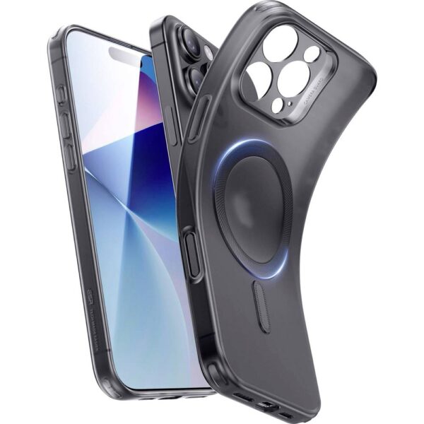 ESR Zero HaloLock Case Backcover Apple iPhone 16 Pro Max Zwart MagSafe compatible