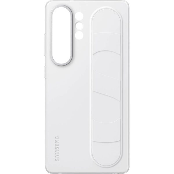 Samsung Standing Grip Cover Samsung Galaxy S25 Ultra Wit Stootbestendig