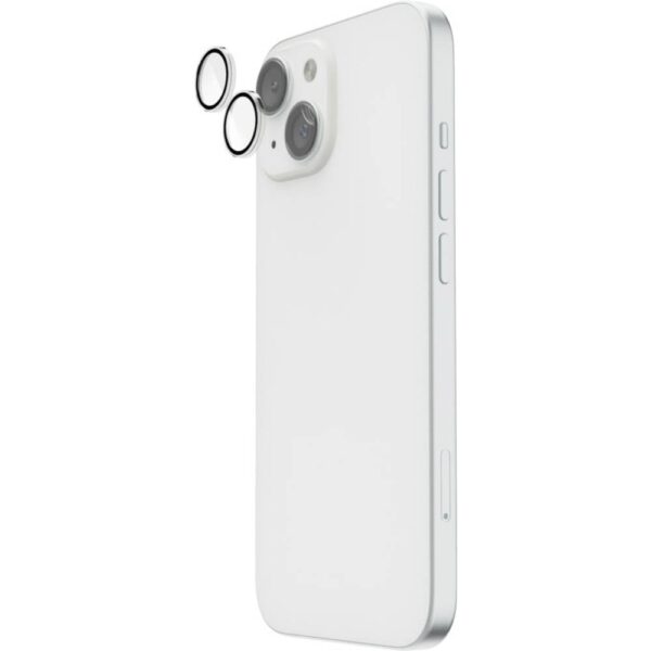 Hama Cam Protect 00222757 Cameraprotector (glas) Apple iPhone 15, iPhone 15 Plus 2 stuk(s)