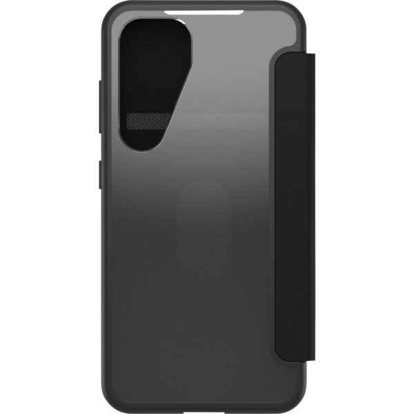 Otterbox React Series Folio Booklet Samsung Galaxy S25 Transparant, Zwart Inductieve lading