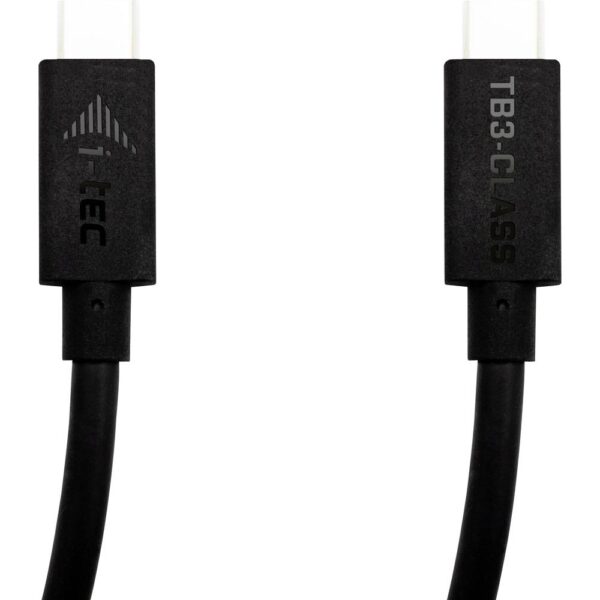 i-tec USB-C-kabel USB-C stekker 1.50 m Zwart TB3CBL150CM