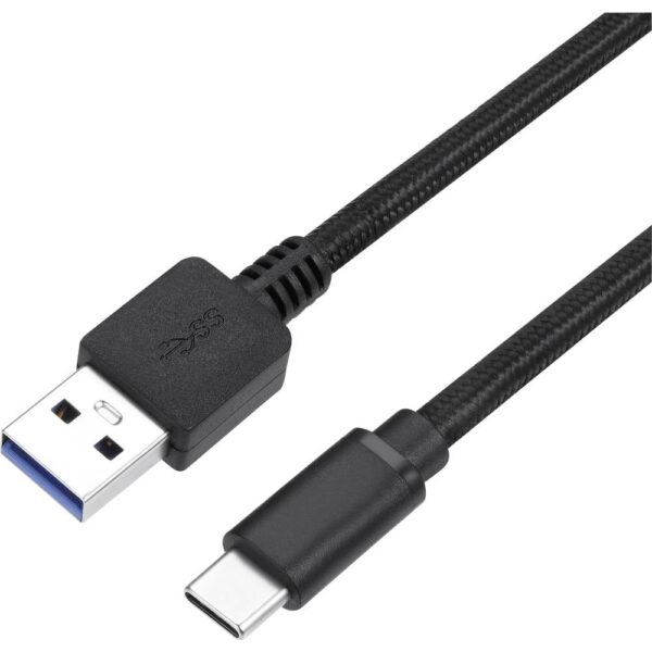 Perixx USB-kabel USB 3.0 USB-A stekker, USB-C stekker 1.00 m Zwart 11797