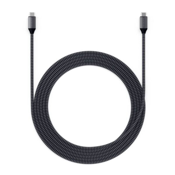 Satechi USB-C-kabel USB 2.0 USB-C 2.00 m Antraciet ST-TCC2MM