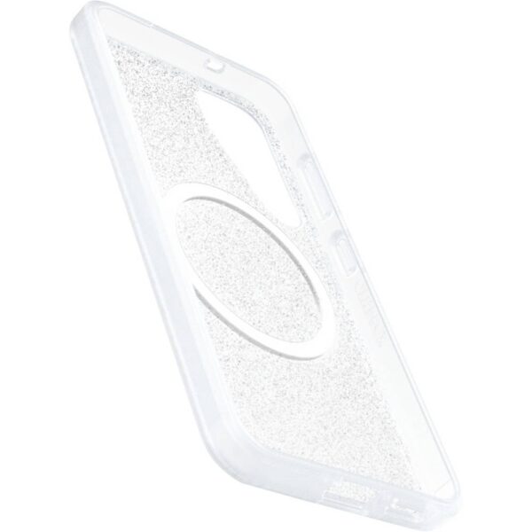 Samsung SAMSUNG Otterbox React Magnet Qi2 S25 St Case Galaxy S25 Zwart, Transparant