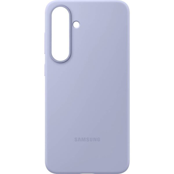 Samsung Silicone Silicon Case Samsung Galaxy S25+ Lichtblauw Stootbestendig