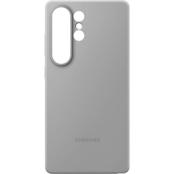 Samsung Silicone Silicon Case Samsung Galaxy S25 Ultra Grijs Stootbestendig