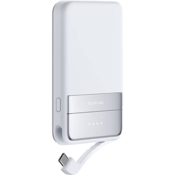 ECOFLOW Rapid 5000 Powerbank 5000 mAh Magsafe, Qi Wireless Charging Li-ion USB-C, Wireless Charging Lichtblauw