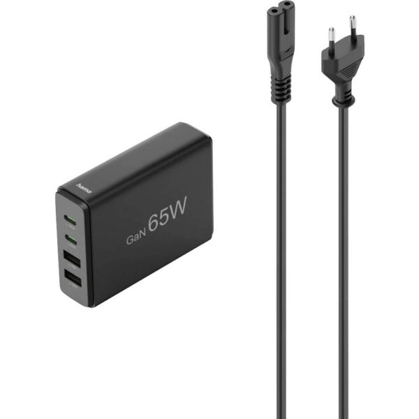 Hama USB-laadstation 65.00 W Zwart