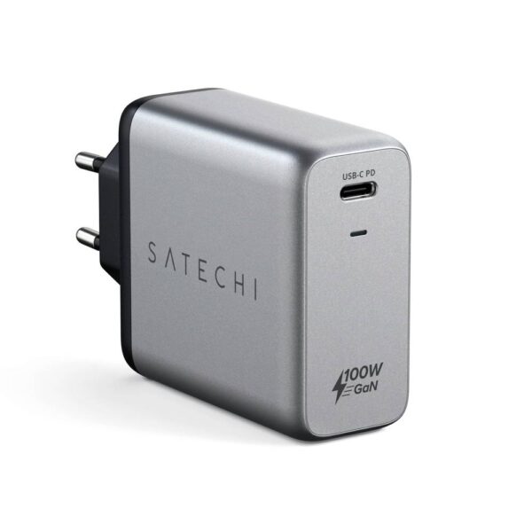 Satechi ST-UC100WSM-EU USB-oplader 100 W 1x USB-C Antraciet Binnen