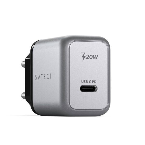 Satechi ST-UC20WCM-EU USB-oplader 20 W 1x USB-C Zilver Binnen