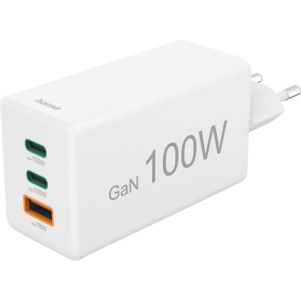 Hama USB-oplader 100.00 W Wit