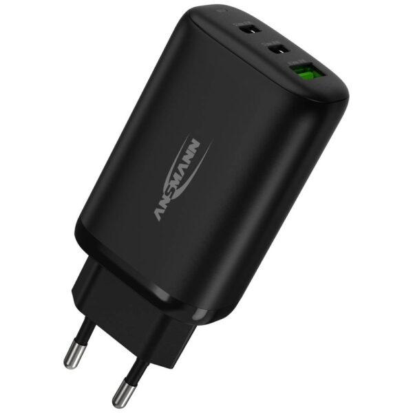 Ansmann Home Charger HC365PD USB-oplader 65 W 1x USB-A, 2x USB-C USB PD Zwart Binnen