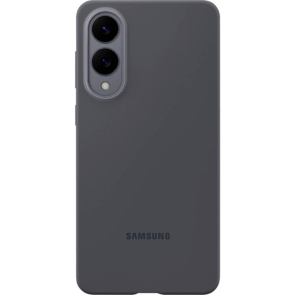 Samsung SAMSUNG Silicone Case S25 Edge Black Case Samsung S25 Edge Zwart Stootbestendig