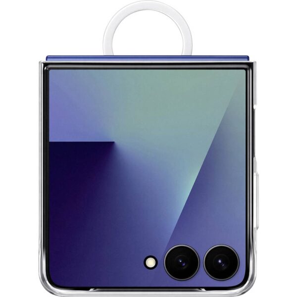 Samsung SAMSUNG Clear Ring Case Z Flip7 Transpar Flip Case Samsung Galaxy Z Flip 7 Transparant Stootbestendig