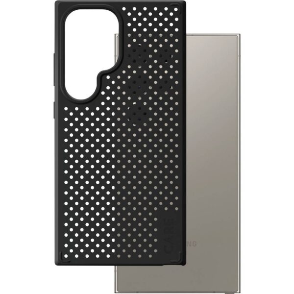 PanzerGlass CARE Feature Heat Beat Backcover Samsung Galaxy S25 Ultra Zwart Inductieve lading, Stootbestendig