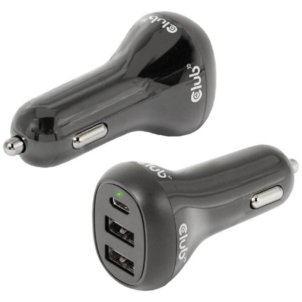 club3D CAC-1921 USB-oplader 36 W 2x USB-A, 1x USB-C Zwart Binnen