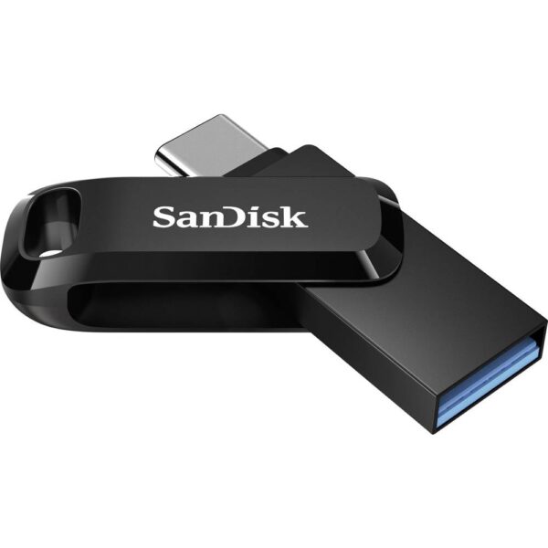 SanDisk Ultra Dual Drive Go USB-stick smartphone/tablet Zwart 128 GB USB-A 3.2 Gen 1, USB-C