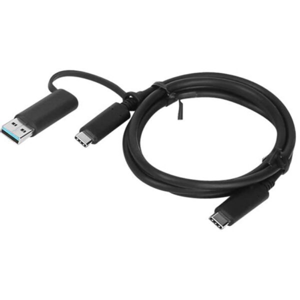 Lenovo USB-kabel USB 3.2 Gen1 (USB 3.0 / USB 3.1 Gen1) USB-A stekker, USB-C stekker 1.00 m Meerdere kleuren 4X90U90618