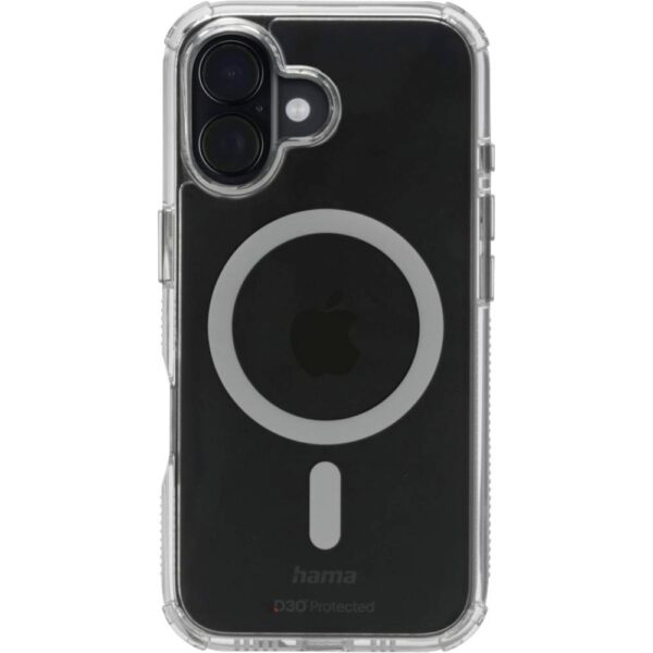 Hama Cover Apple iPhone 17 Transparant MagSafe compatible, Inductieve lading