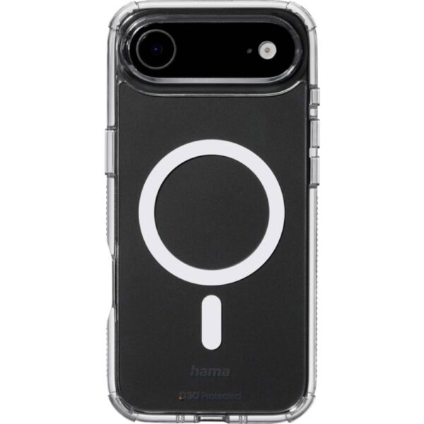 Hama Cover Apple iPhone Air Transparant MagSafe compatible, Inductieve lading