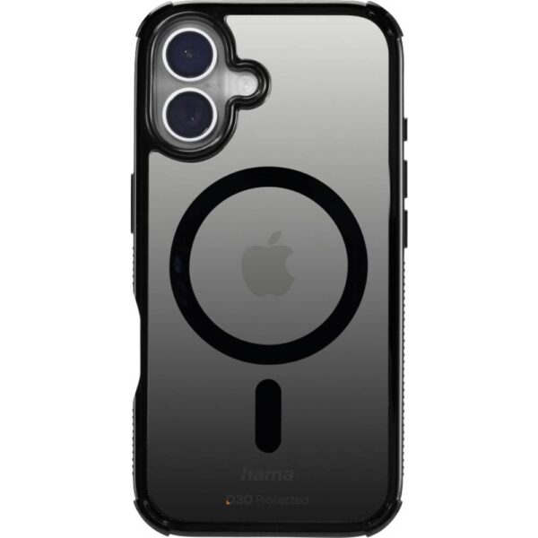 Hama Cover Apple iPhone 17 Zwart MagSafe compatible, Inductieve lading