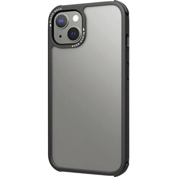 Black Rock Robust Transparent Cover Apple iPhone 13 Zwart