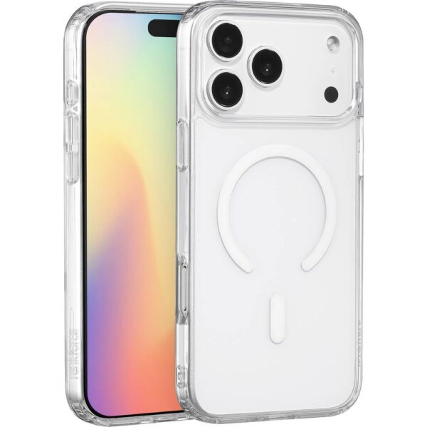 Renkforce iPhone 17 Pro Max Transparent backcover Backcover Apple iPhone 17 Pro max Doorzichtig Inductieve lading, MagSafe compatible