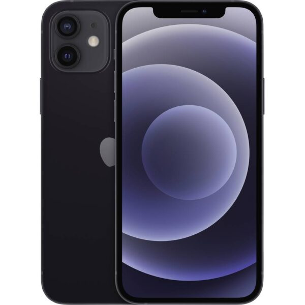 Apple refurbished iPhone 12 Refurbished (zeer goede staat) 128 GB 6.1 inch (15.5 cm) iOS 17 12 Mpix Zwart