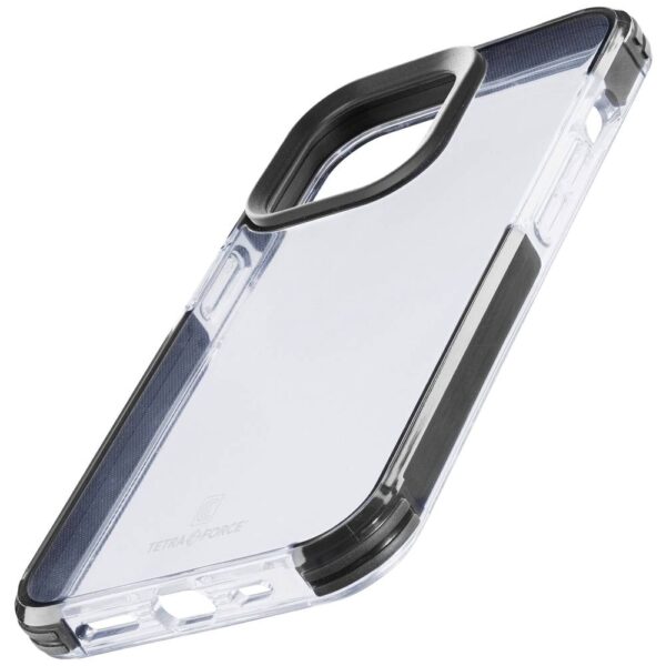 Cellularline TETRACIPH15T Backcover Apple iPhone 15 Transparant, Zwart