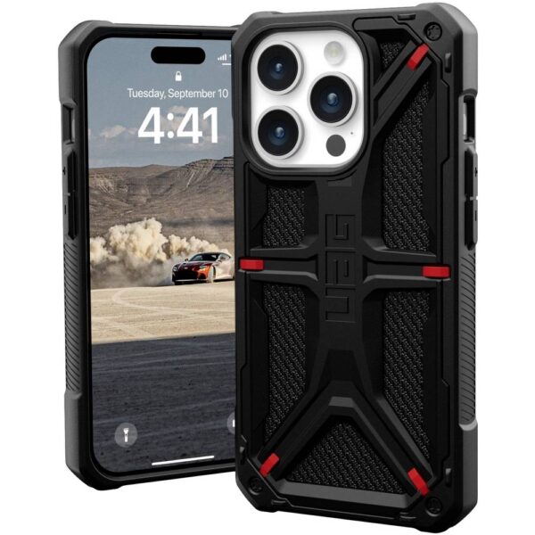 Urban Armor Gear Monarch Backcover Apple iPhone 15 Pro Kevlar