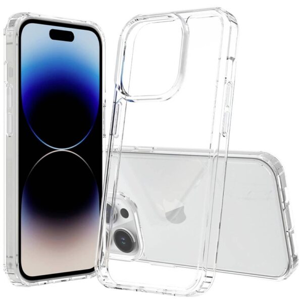 JT Berlin Pankow Clear Backcover Apple iPhone 15 Pro Transparant