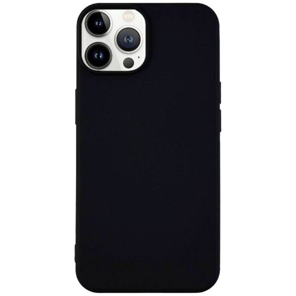 JT Berlin Pankow Soft Backcover Apple iPhone 15 Pro Max Zwart