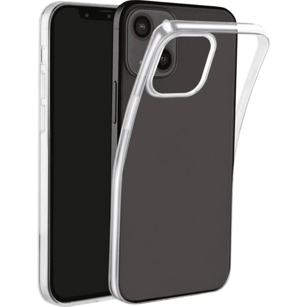 Vivanco Super Slim Backcover Apple iPhone 13 Transparant Inductieve lading