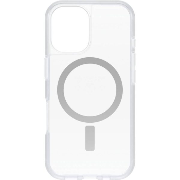 Otterbox React Backcover Apple iPhone 16 Transparant Inductieve lading, MagSafe compatible