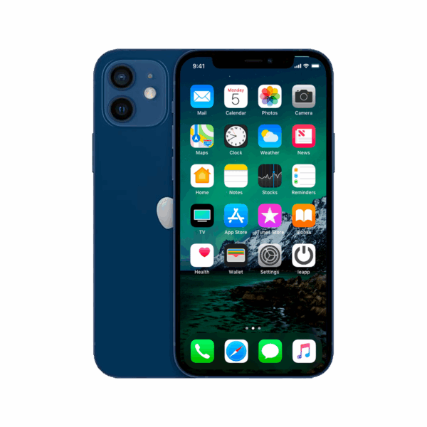 Refurbished iPhone 12 Mini 64 GB Blauw Gebruikt