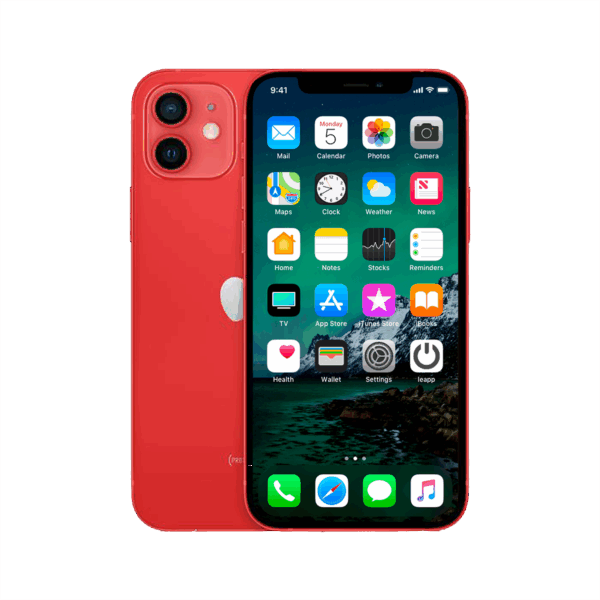 Refurbished iPhone 12 Mini 64 GB Rood Als nieuw